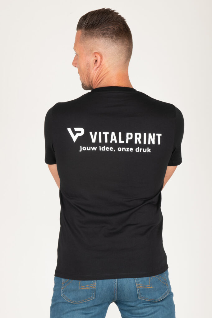 bedrijfstshirt met logo vitalprint
