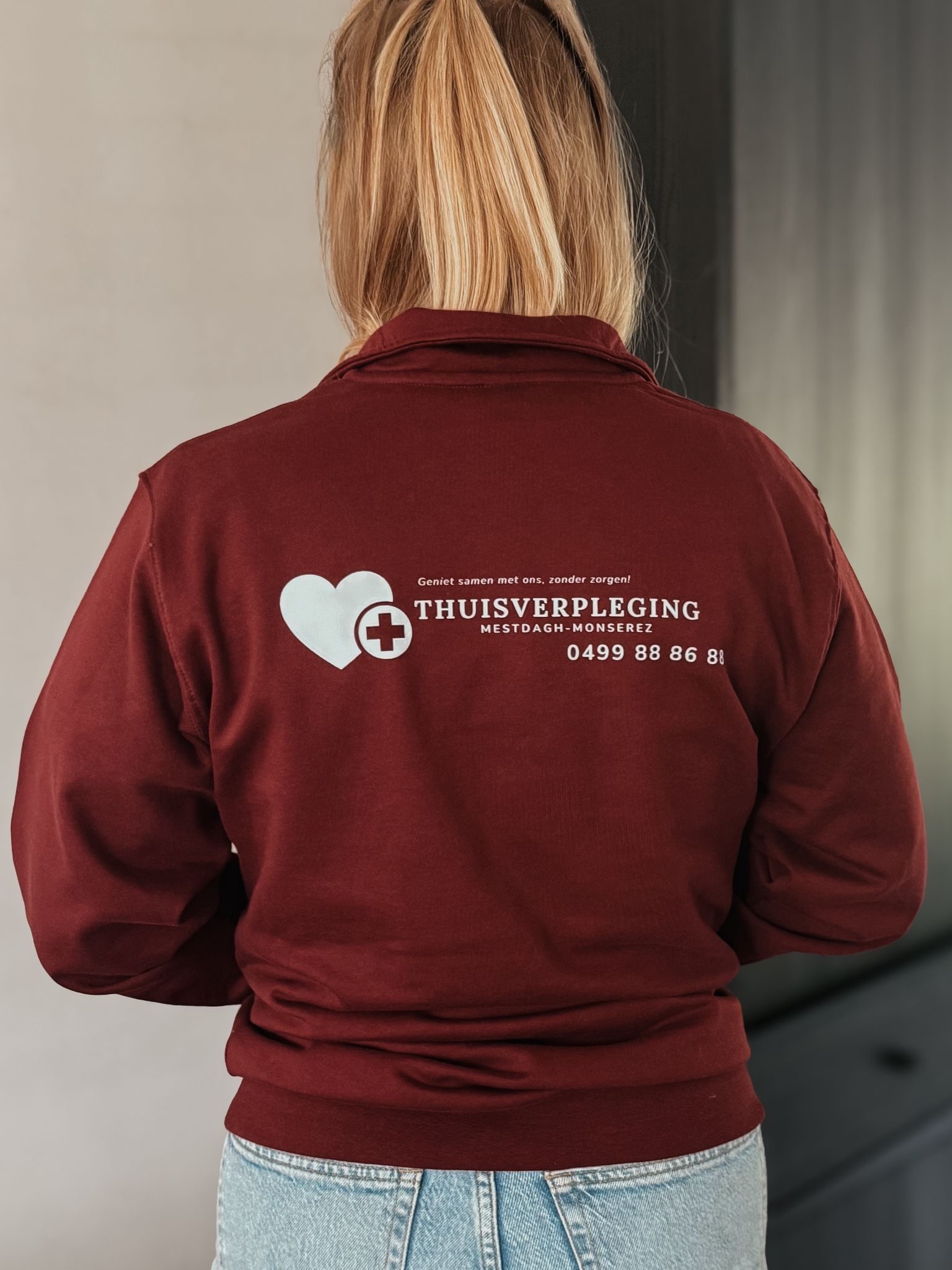 bedrukking achterkant daphnie