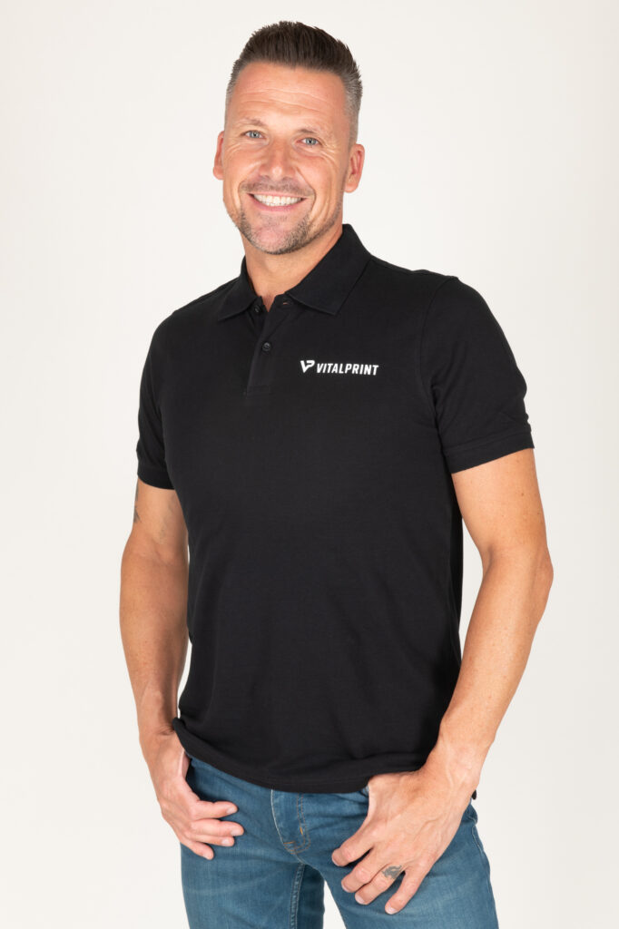 polo met logo voorkant vitalprint